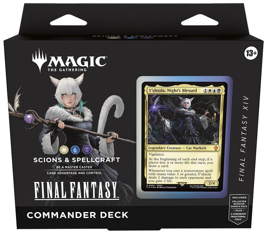 FINAL FANTASY Commander Deck - FINAL FANTASY XIV Scions & Spellcraft PRE ORDER