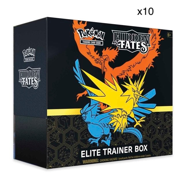 Hidden Fates Elite Trainer Box Case