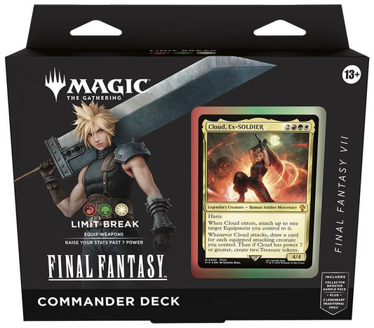 FINAL FANTASY Commander Deck - FINAL FANTASY VII Limit Break PRE ORDER