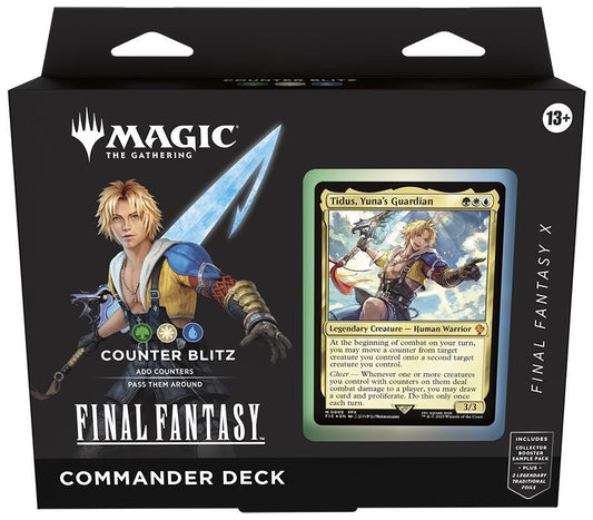 FINAL FANTASY Commander Deck - FINAL FANTASY X Counter Blitz PRE ORDER