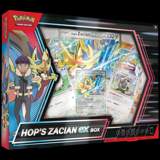 Hop's Zacian EX Box