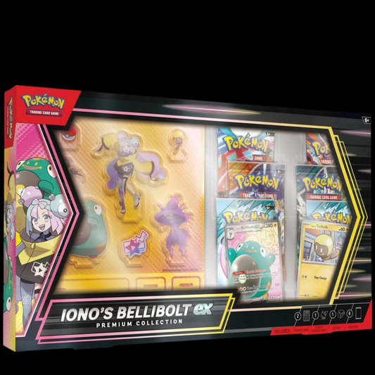 Iono's Bellibolt EX Premium Collection Box (LIVE OPENING)